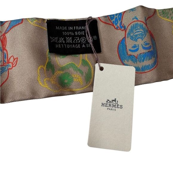 NWT Hermes Silk Dress Code Twilly - Picture 5 of 5
